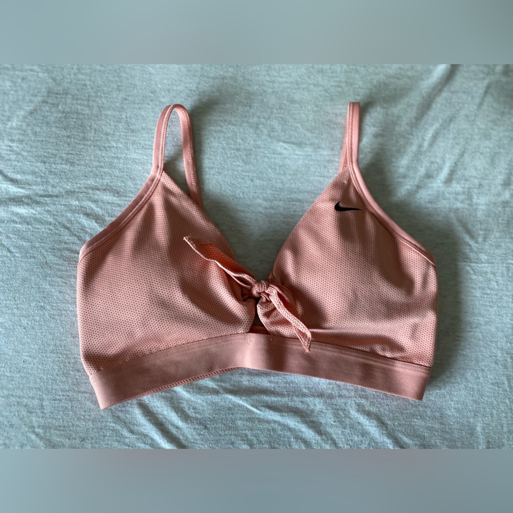 Nike Women's coral sports bra